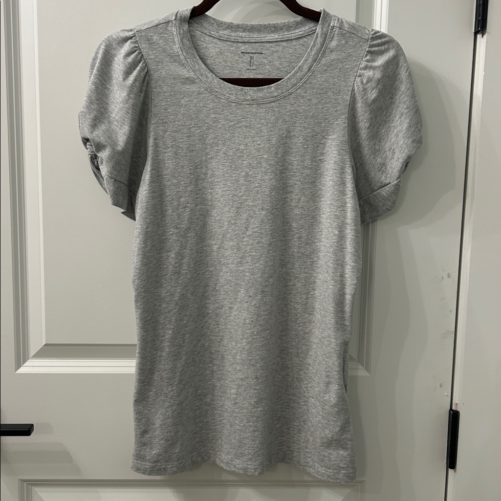 Amazon Essentials Heather Gray Crew Neck Tee